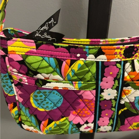 Vera Bradley Cassidy Shoulder Bag - Retired "Va Va Bloom" Pattern - Picture 3 of 7